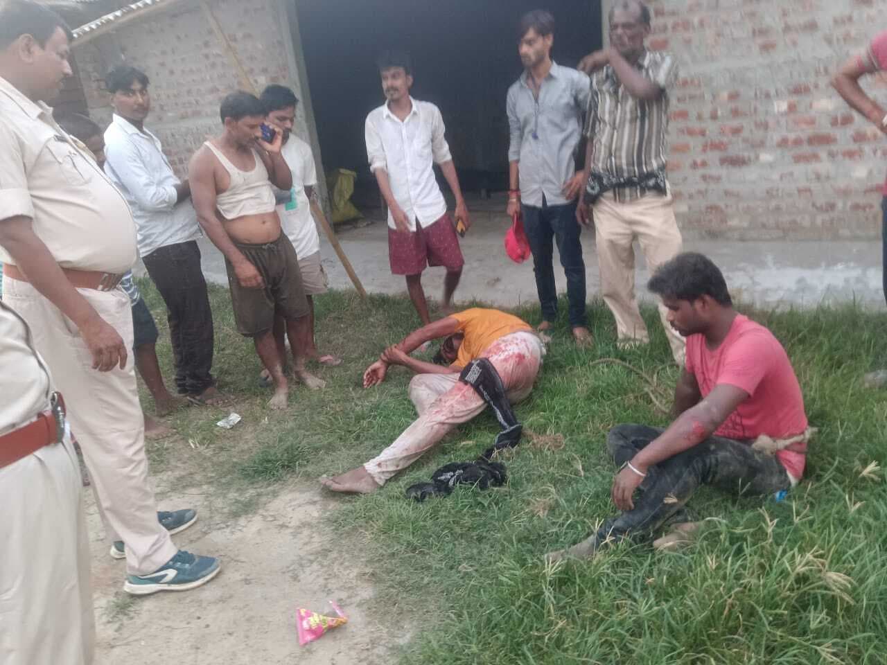 लूटपाट कर भाग रहे थे अपराधी, लोगों ने रोका, तो चला दी गोली