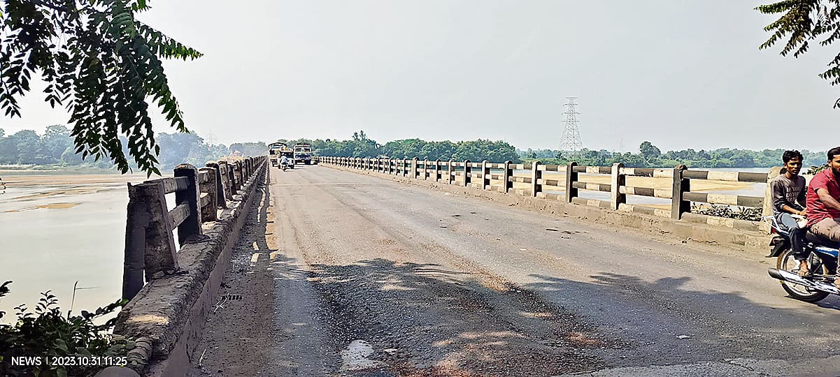 एनएचएआइ ने जिलाधिकारी को लिखा पत्र, कहा-ईब सेतु हुआ कमजोर, भारी वाहनों को डायवर्ट करें
