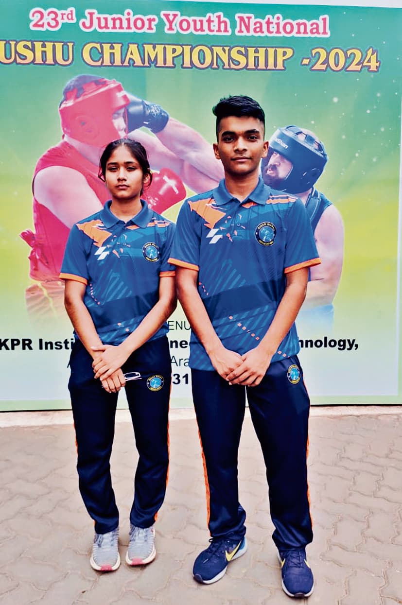 जूनियर नेशनल वुशू में बिहार की अर्पिता ने जीता स्वर्ण पदक