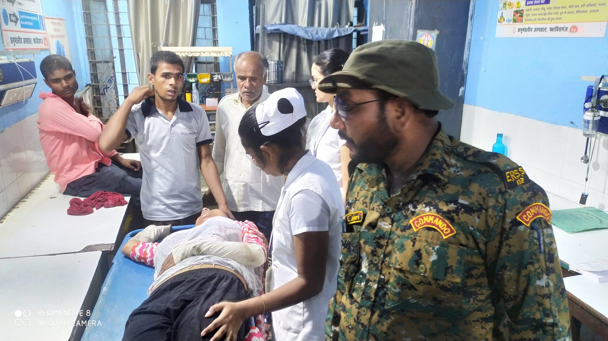 ट्रैक्टर की ठोकर से स्कूटी सवार शिक्षिका घायल