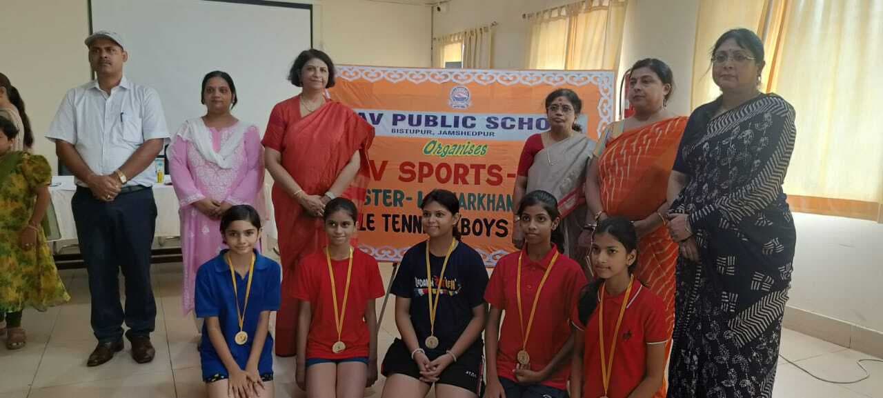 पहले दिन मेजबान डीएवी बिष्टुपुर के खिलाड़ियों का रहा जलवा