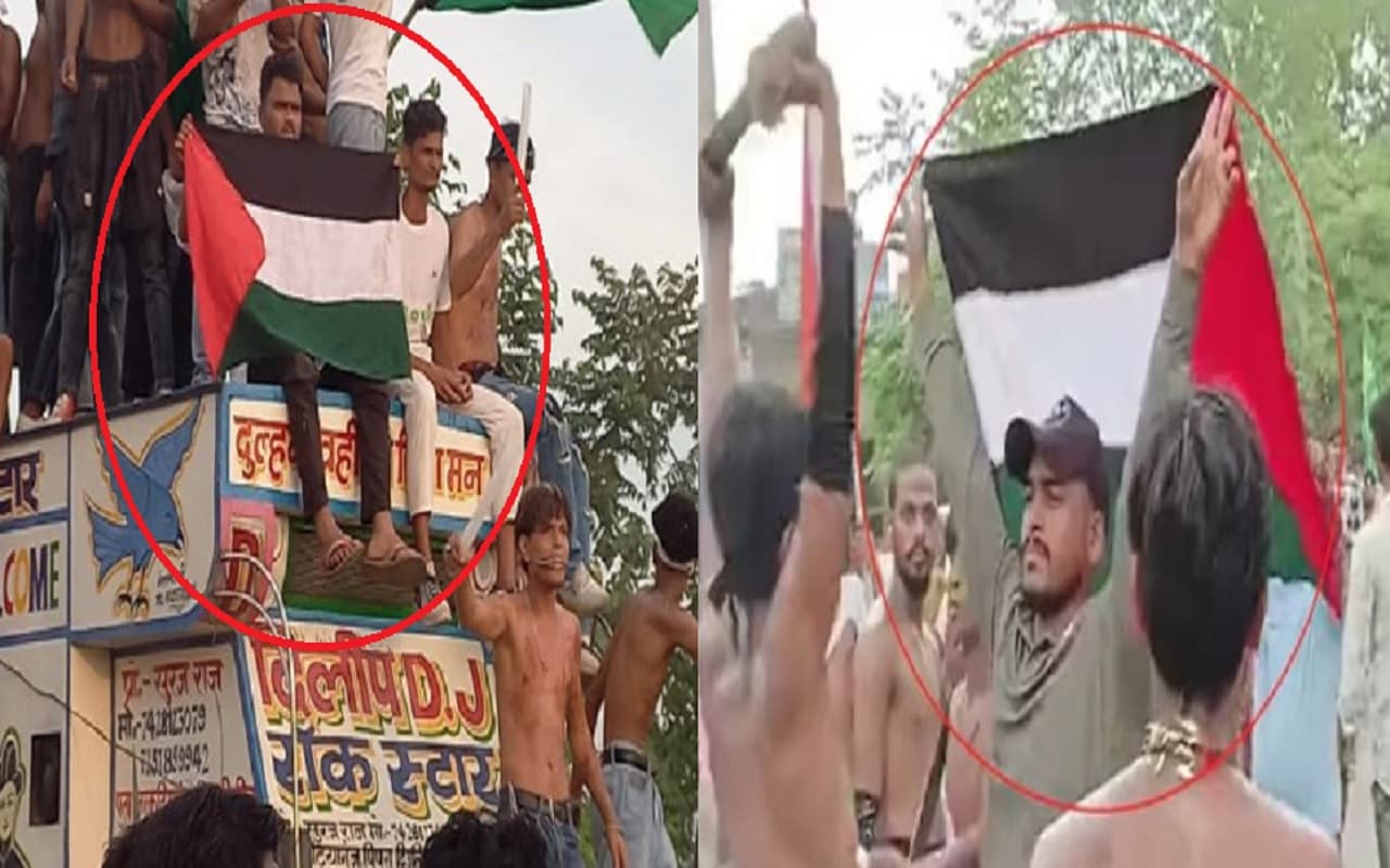 बिहार में फिलिस्तीन का झंडा लहराने वाले हो रहे गिरफ्तार, विधायक बोले- वो पीड़ित देश, उसके पक्ष में खड़ा होना अपराध कैसे? बिहार में फिलिस्तीन का झंडा लहराने वाले हो रहे गिरफ्तार, विधायक बोले- वो पीड़ित देश, उसके पक्ष में खड़ा होना अपराध कैसे?