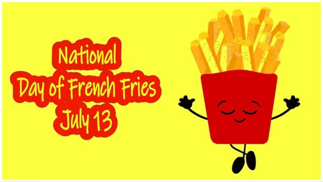 National French fry day 2024