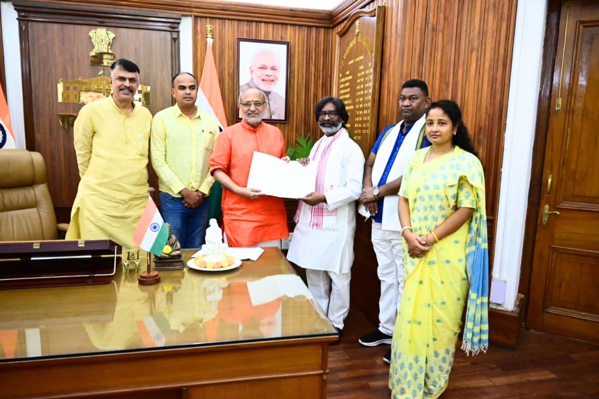 हेमंत सोरेन को राज्यपाल ने झारखंड का मनोनीत मुख्यमंत्री नियुक्त किया, झामुमो नेता ने कहा- सत्यमेव जयते