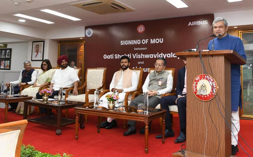 Indian railway: और एयरबस मिलकर एविएशन क्षेत्र में विकास और रिसर्च को देंगे बढ़ावा