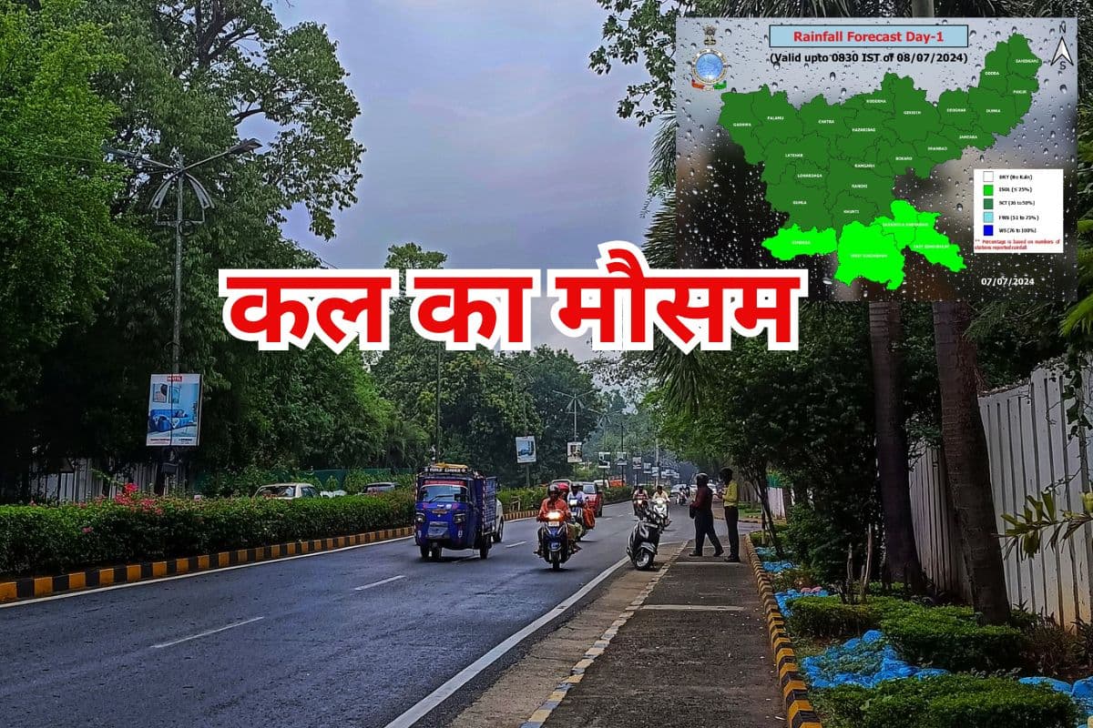 Kal Ka Mausam: झारखंड में कमजोर पड़ा मानसून, जानें कैसा रहेगा कल का मौसम