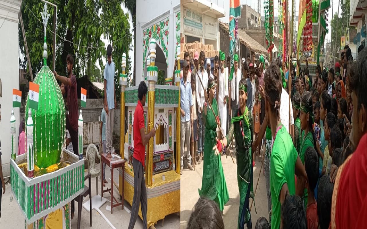 Bihar: भागलपुर में हिंदू महिलाएं ताजिया की करती हैं पूजा तब निकलता है जुलूस, मुहर्रम में हिंदू ही बनते हैं खलीफा