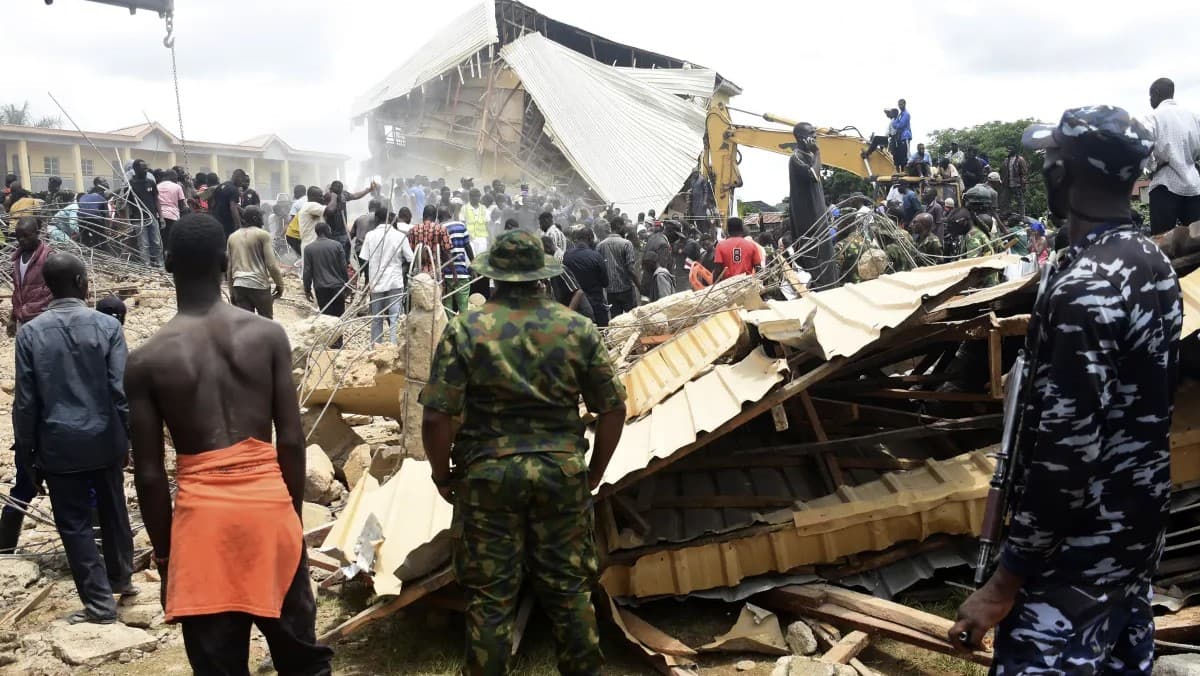 Nigeria News: नाइजीरिया में गिरी स्कूल की इमारत 22 छात्रों की मौत, 100 से अधिक घायल