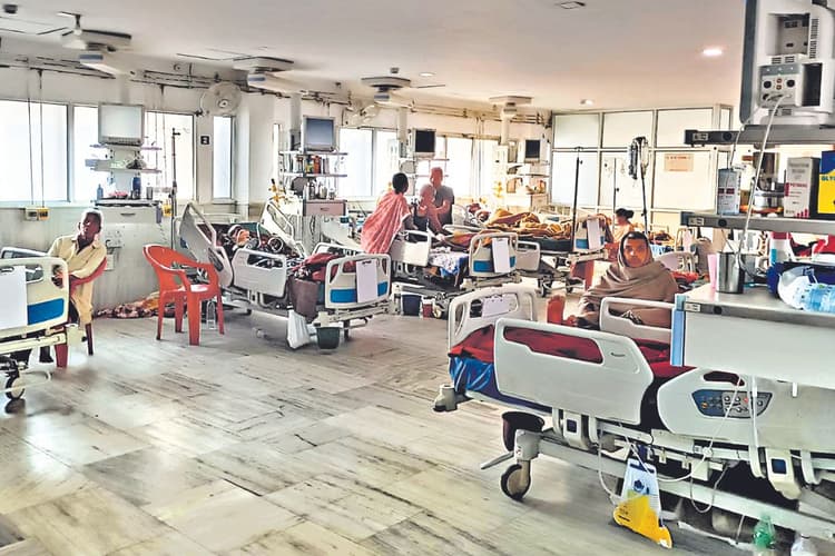 सबसे बड़े सरकारी अस्पताल रिम्स का हाल : 12 से 15 साल पुरानी मशीनों के भरोसे न्यूरो सर्जरी विभाग का ओटी