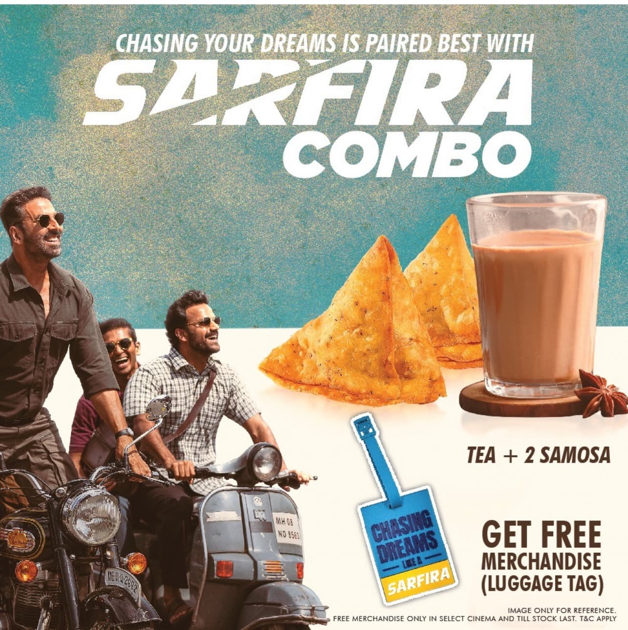 akshay kumar की सरफिरा से जुड़ा एक चाय और दो समोसे का मुफ्त ऑफर .. क्या दर्शकों को फिल्म से जोड़ पायेगा