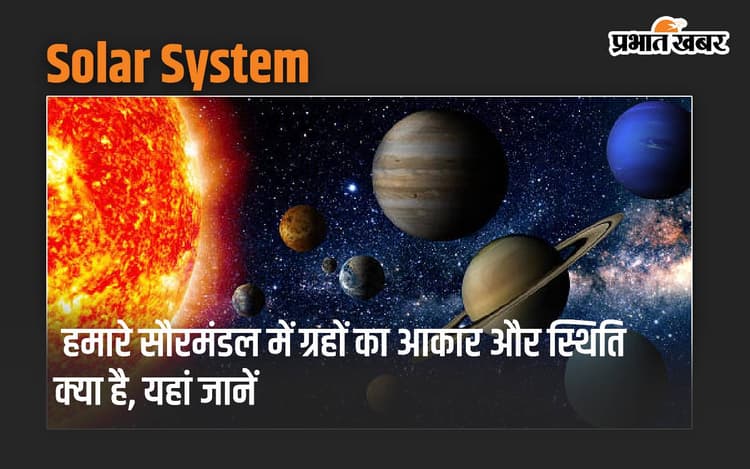 Solar System: हमारे सौरमंडल में ग्रहों का आकार और स्थिति क्या है, यहां जानें