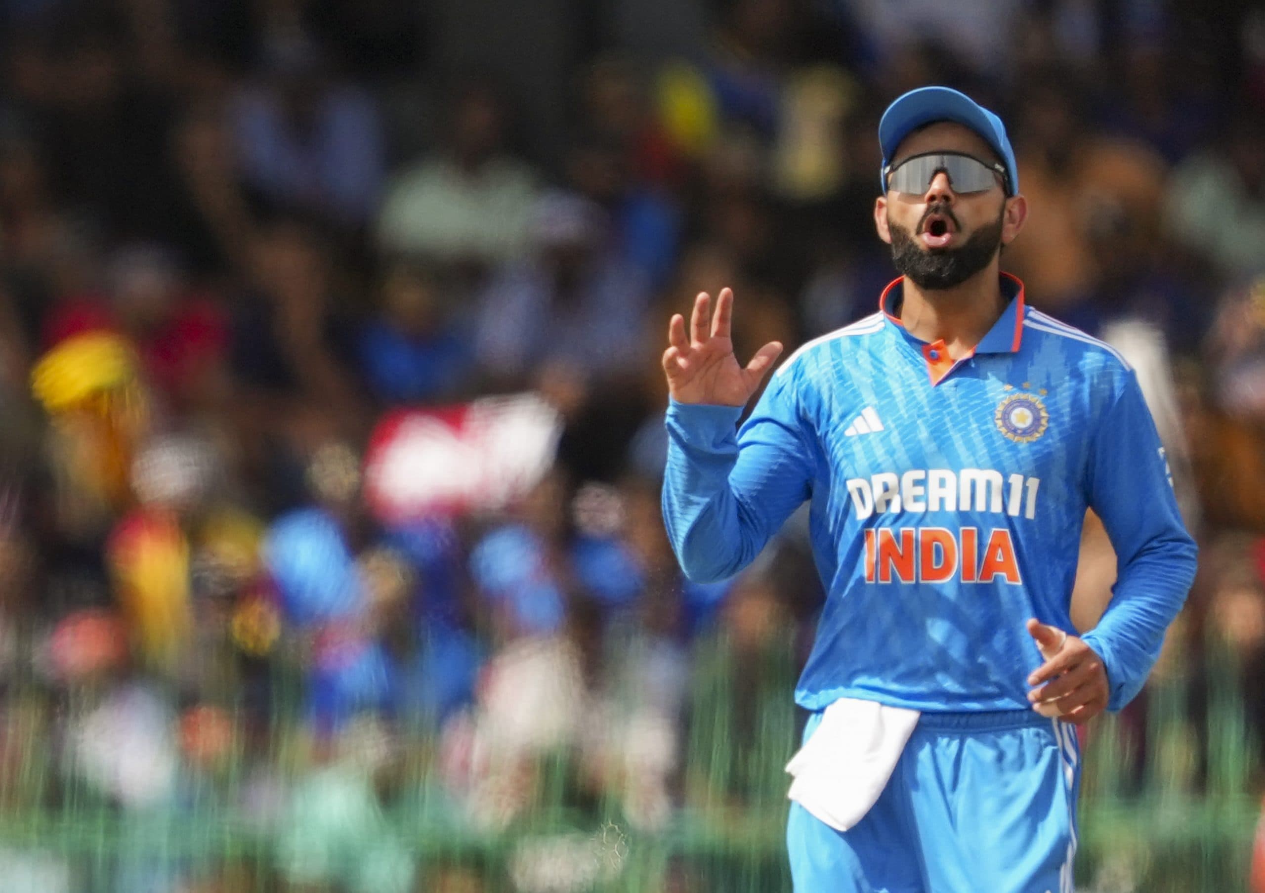 IND vs SL: विराट कोहली ने कैच लेकर किया डांस, सोशल मीडिया पर वायरल हुआ वीडियो