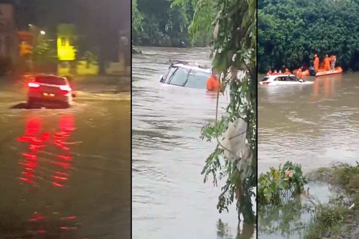 Asansol News : आसनसोल में पुल पार करने की कोशिश में बह गई कार फिर