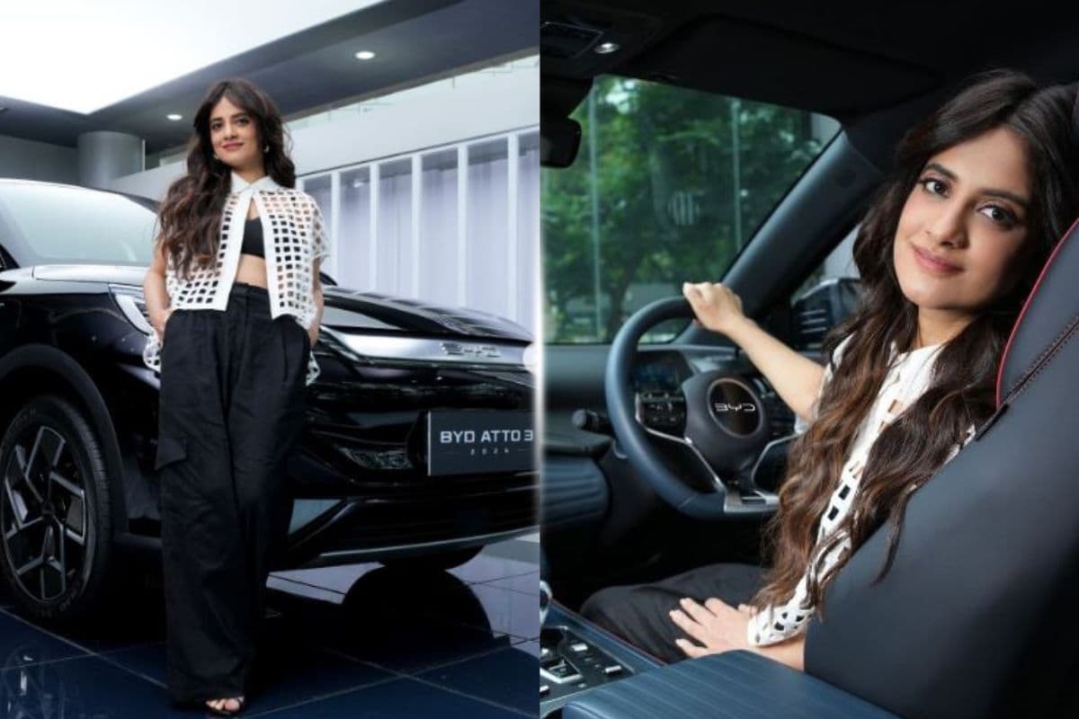 सिंगर Jasleen Royal का BYD ATTO 3 पर आया दिल, जानें इस इलेक्ट्रिक कार की खासियत