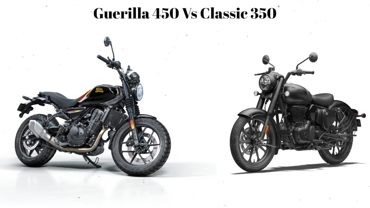 2024 Royal Enfield Classic 350 vs Guerrilla 450:देखे फीचर्स और इंजन