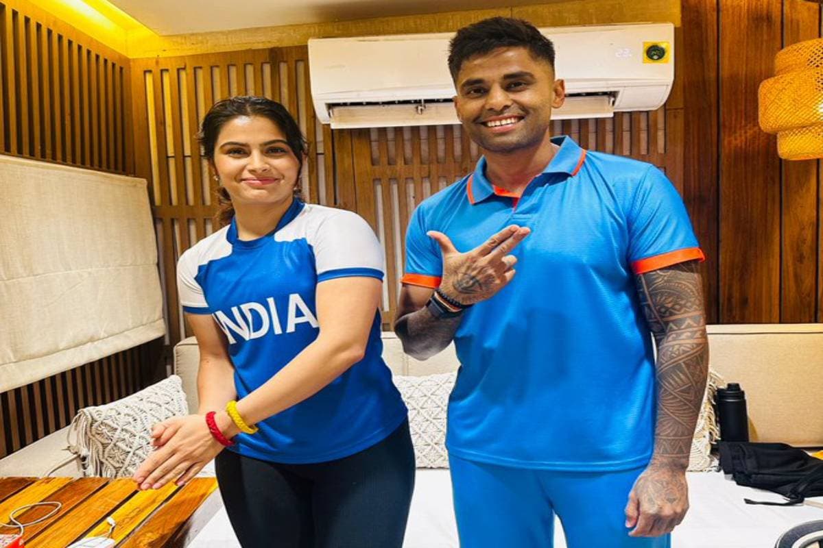 Manu Bhaker ने की Suryakumar Yadav से मुलाकात, सामने आया पोस्ट