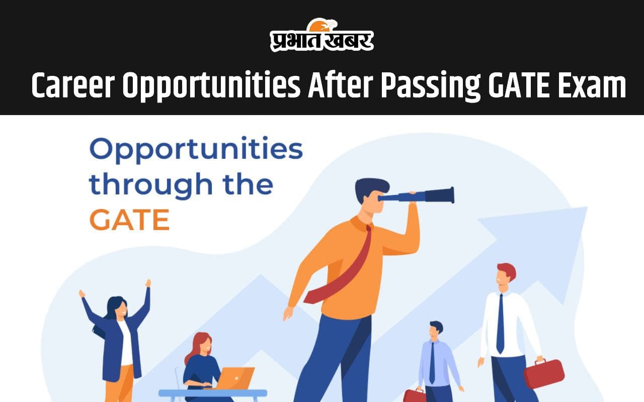 Career Opportunities After Passing Gate Exam इन क्षेत्रों में है बेहतर करियर, यहां देखें डिटेल्स
