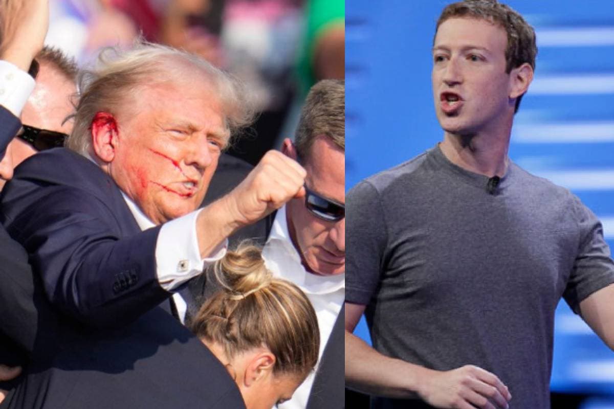 US Presidential Election 2024 : डोनाल्ड ट्रंप को मार्क जुकरबर्ग ने घुमाया फोन, हुई ये खास बात