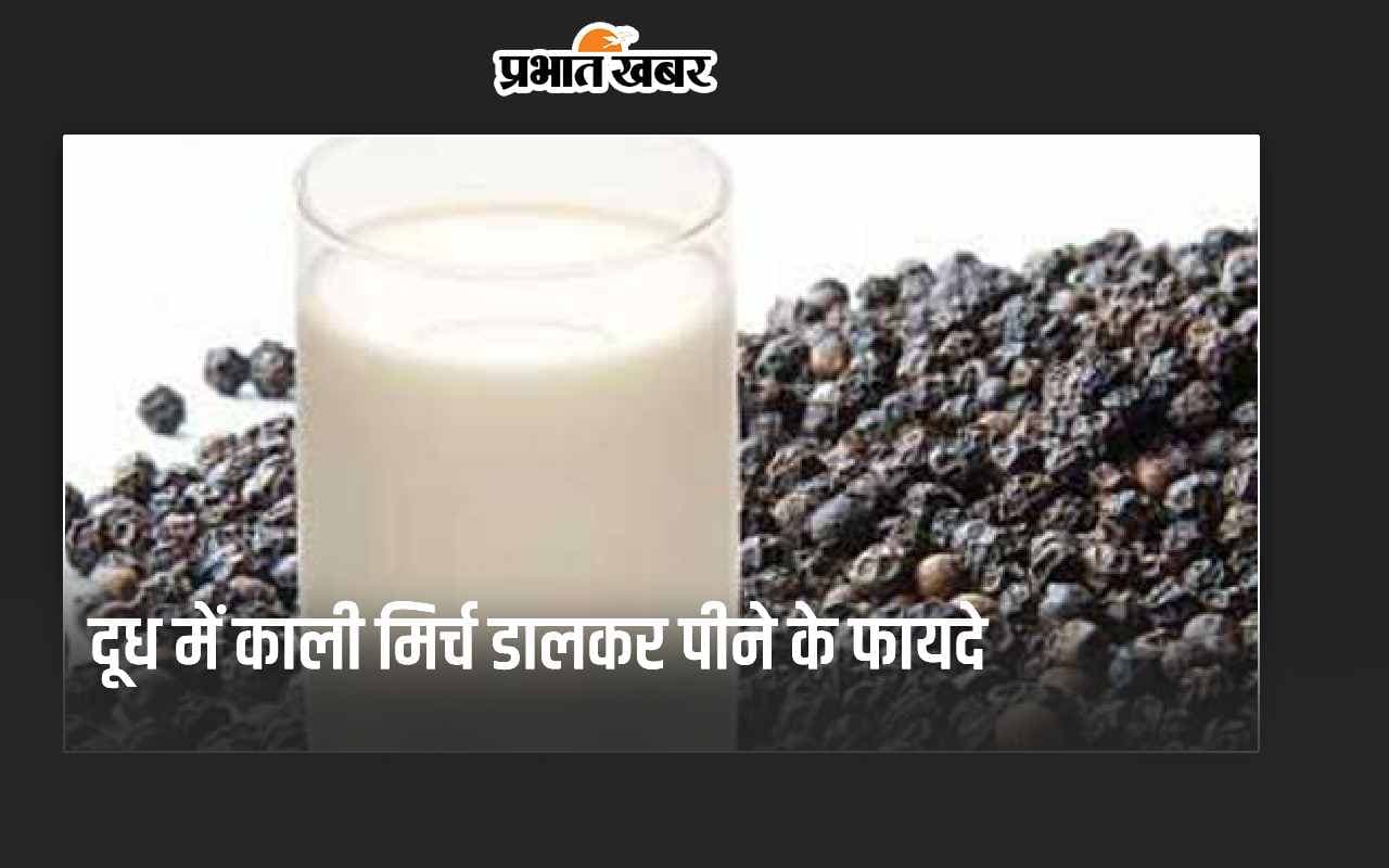 Milk with Black Pepper: दूध में काली मिर्च डालकर पीने के 5 सबसे बड़े फायदे जान हो जाएंगे दंग