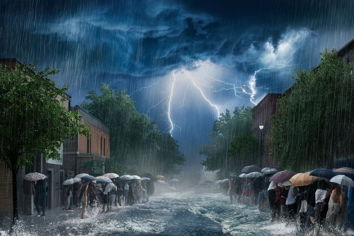 Rain: साइक्लोन सक्रिय 11-12 अगस्त को UP-राजस्थान में भारी बारिश, 10 राज्यों में आज वर्षा का IMD alert 
