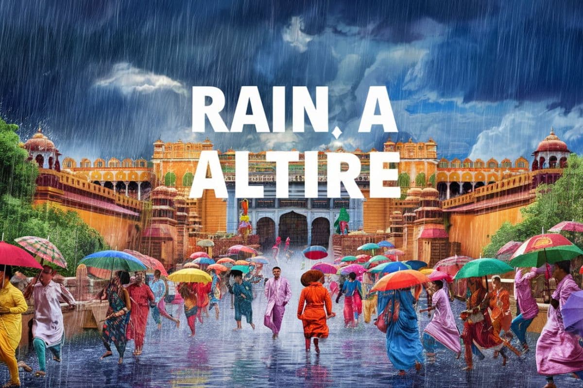 Weather Update: राजस्थान के कई हिस्सों में हुई तेज बारिश, आगामी दिनों में भी सक्रीय रहेगें मेघ
