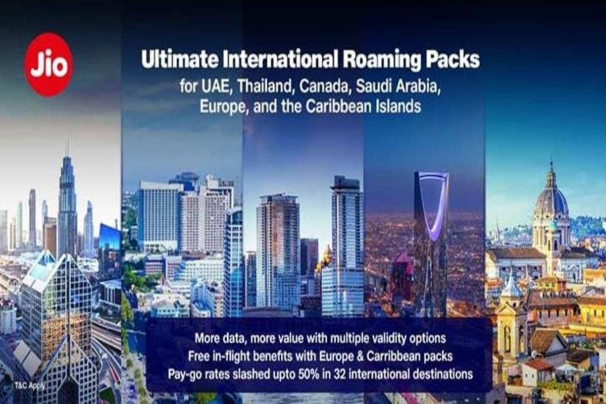 Reliance Jio के नये इंटरनेशनल रोमिंग पैक्स, UAE से USA तक मिलेगा डेटा और कॉलिंग का मजा