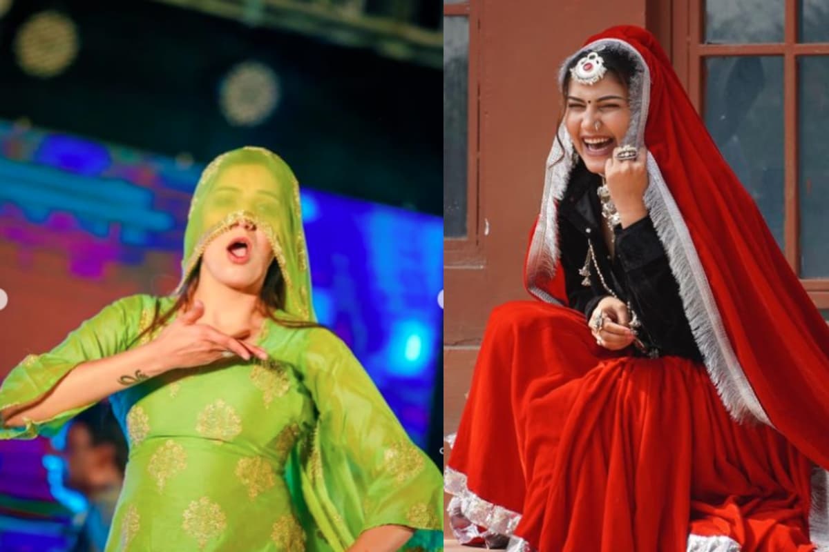 Sapna Choudhary Dance: हरियाणवी ड्रेस पहनकर सपना चौधरी ने लगाए जोरदार ठुमके, डांस मूव्स वीडियो नहीं हटेगी नजर