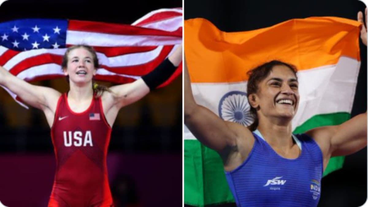 अमेरिकी पहलवान Sarah Hildebrandt ने Vinesh Phogat को दी सांत्वना
