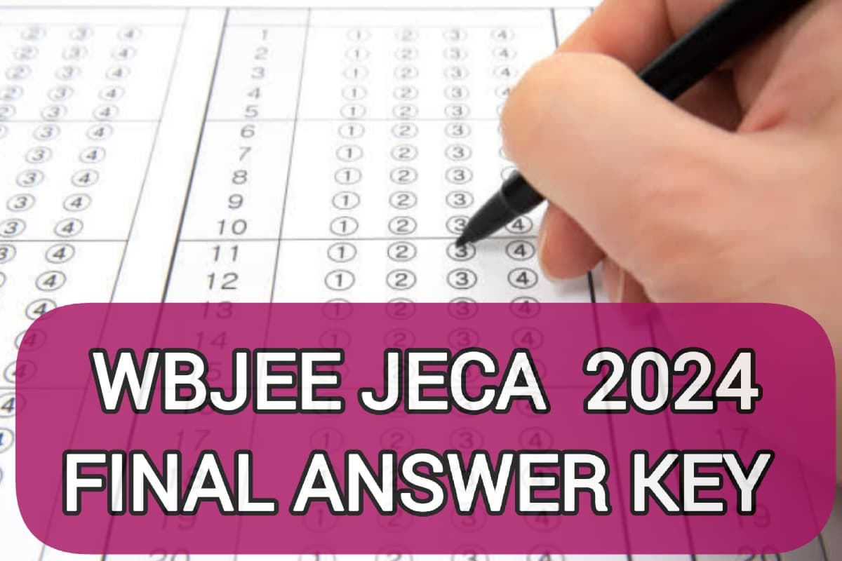 WBJEE JECA 2024 Final Answer Key Out: डब्ल्यूबी जेईसीए का फाइनल आंसर की हुआ जारी, ऐसे करें डाउनलोड
