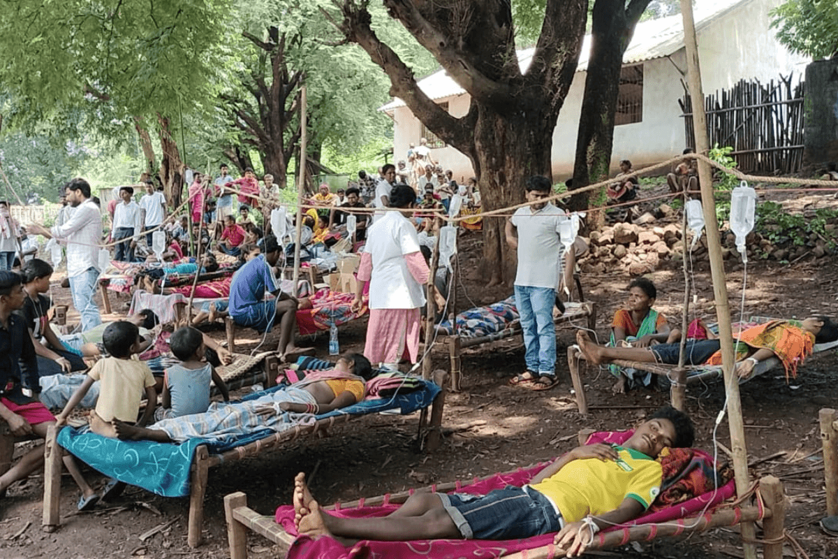 पाकुड़ में डायरिया का प्रकोप, गंदा पानी पीने को मजबूर ग्रामीण, दो की मौत, 16 बीमार