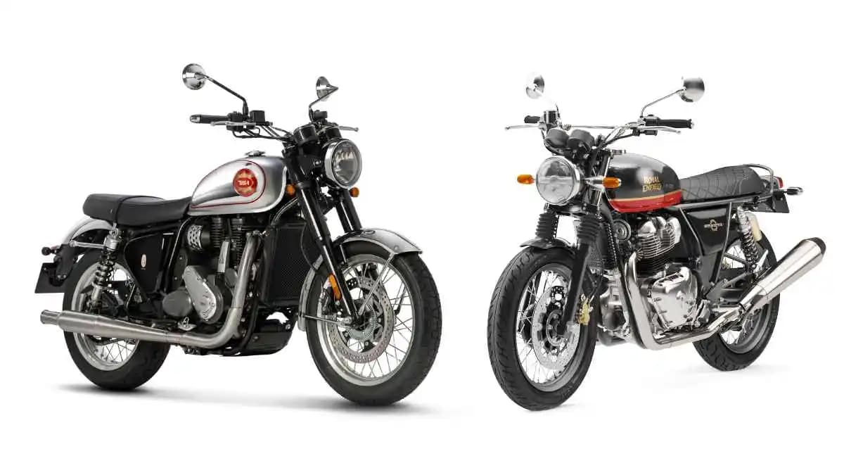 BSA Gold Star 650 vs Royal Enfield Interceptor 650 BSA Gold Star 650 vs Royal Enfield Interceptor 650