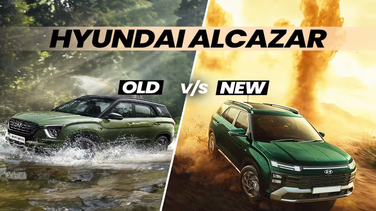 Hyundai Alcazar New vs Old Hyundai Alcazar New vs Old