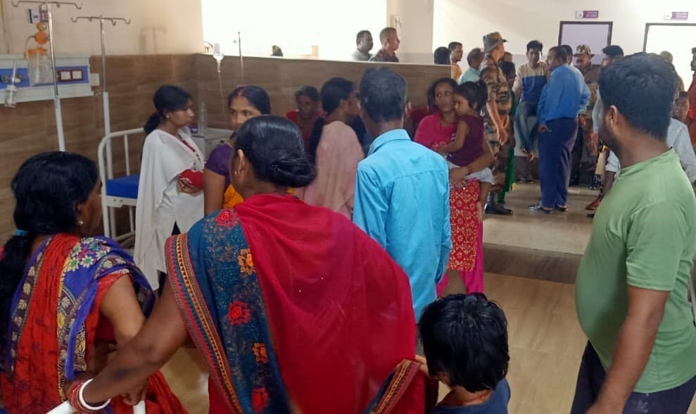 सदर अस्पताल में प्रसूता की मौत, हंगामा