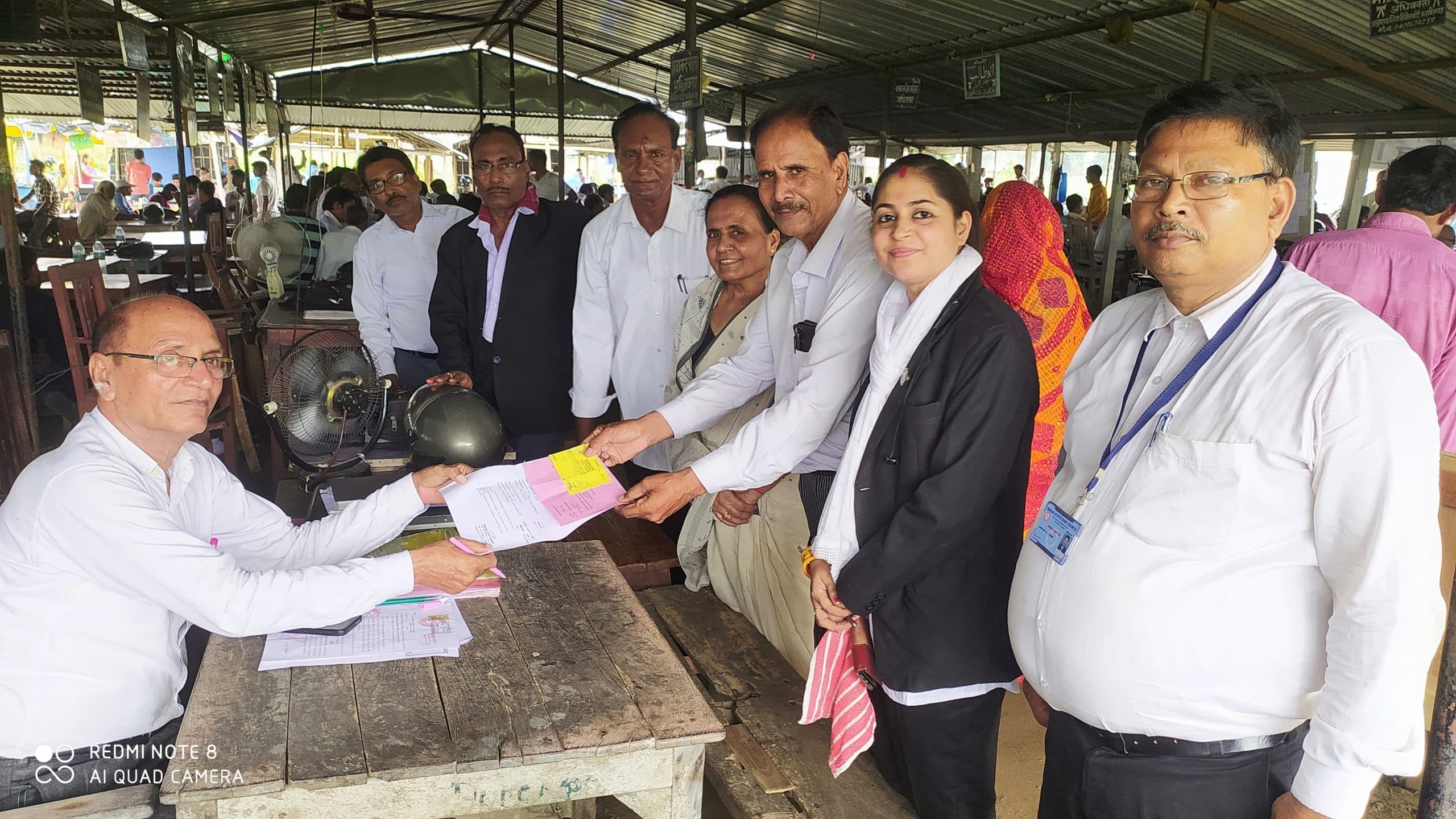 दूसरे दिन 10 अभ्यर्थियों ने किया नामांकन पत्र दाखिल