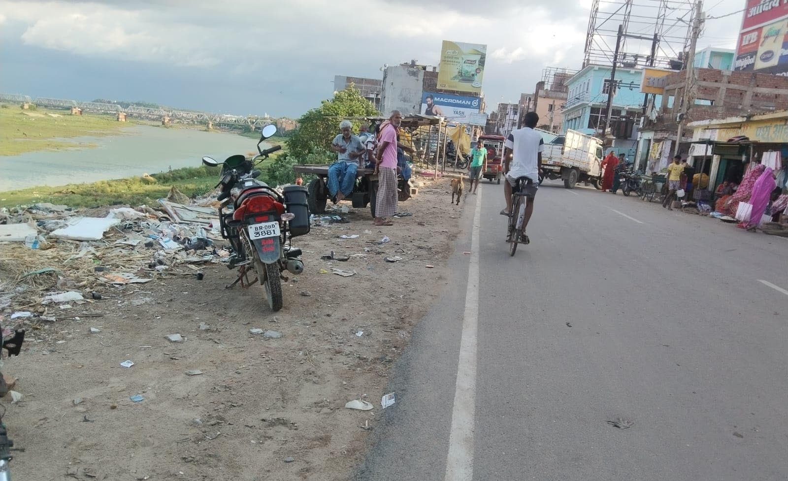 किऊल नदी किनारे बनेगी जिला परिषद की दुकानें