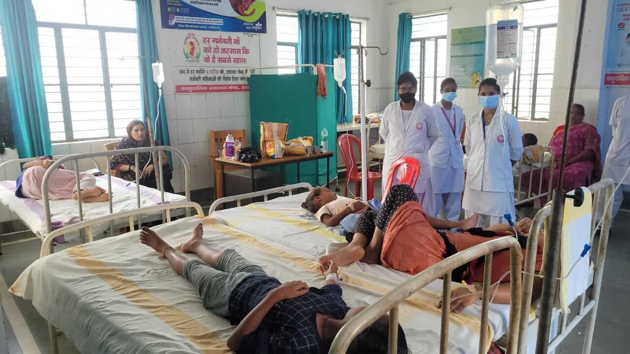 नोमा गांव में डायरिया का कहर, दस्त व बुखार से पीड़ित हैं 40 से अधिक ग्रामीण