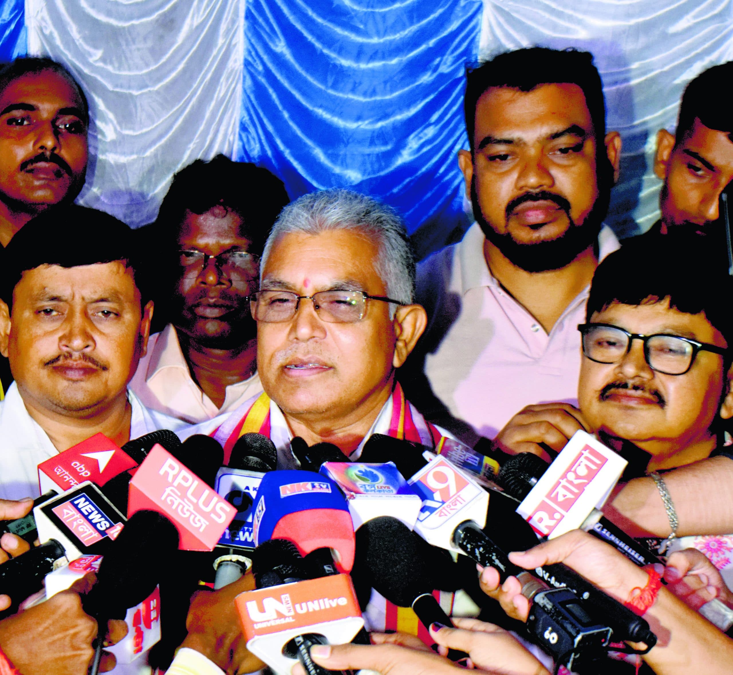 उत्तर बंगाल का विकास नहीं चाहती है तृणमूल कांग्रेस की सरकार : दिलीप