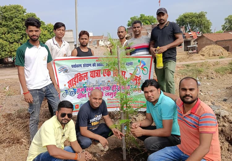 ग्रीन इंडिया परिवार साइकिल यात्रा विचार मंच के सदस्यों को करेगा सम्मानित