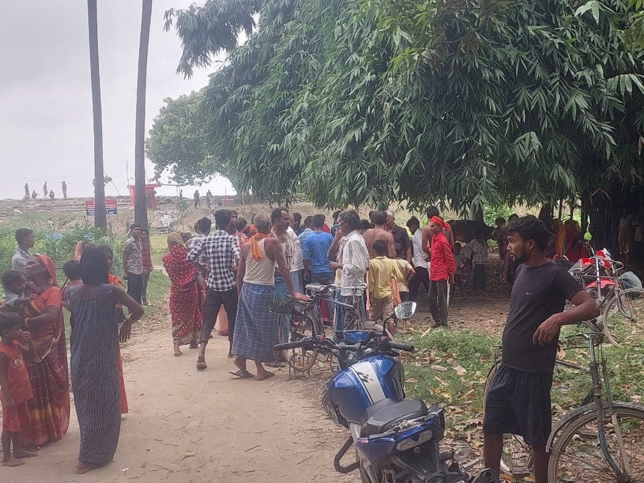 Samastipur news: गंगा स्नान करने गयी महिला की डूबने से मौत