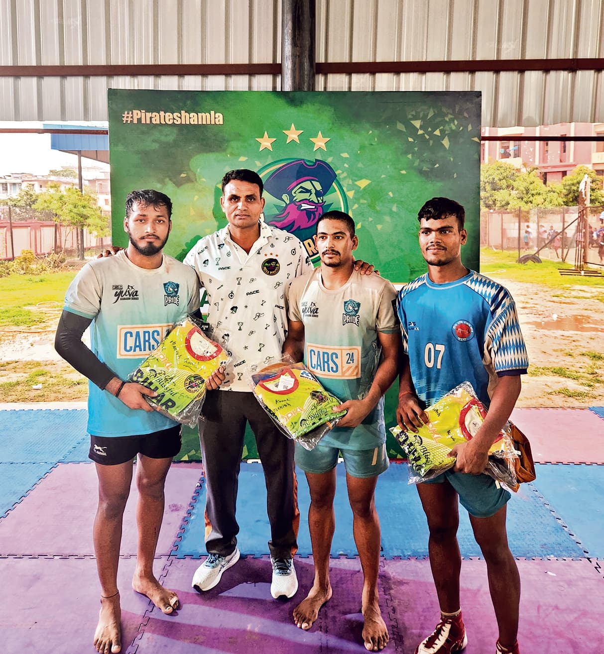 बिहार के तीन खिलाड़ियों का चयन पटना पाइरेट्स में