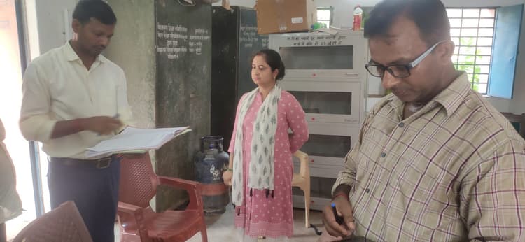 बीडीओ के समक्ष पाठ्य योजना भी प्रस्तुत नहीं कर पाये शिक्षक