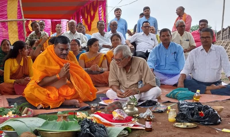 विद्या मंदिर ने किया नये भवन का शिलान्यास