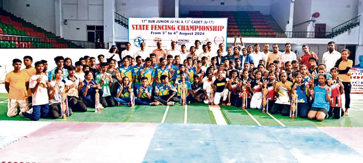 राज्यस्तरीय तलवारबाजी प्रतियोगिता में बिहार राज्य खेल प्राधिकरण अव्वल