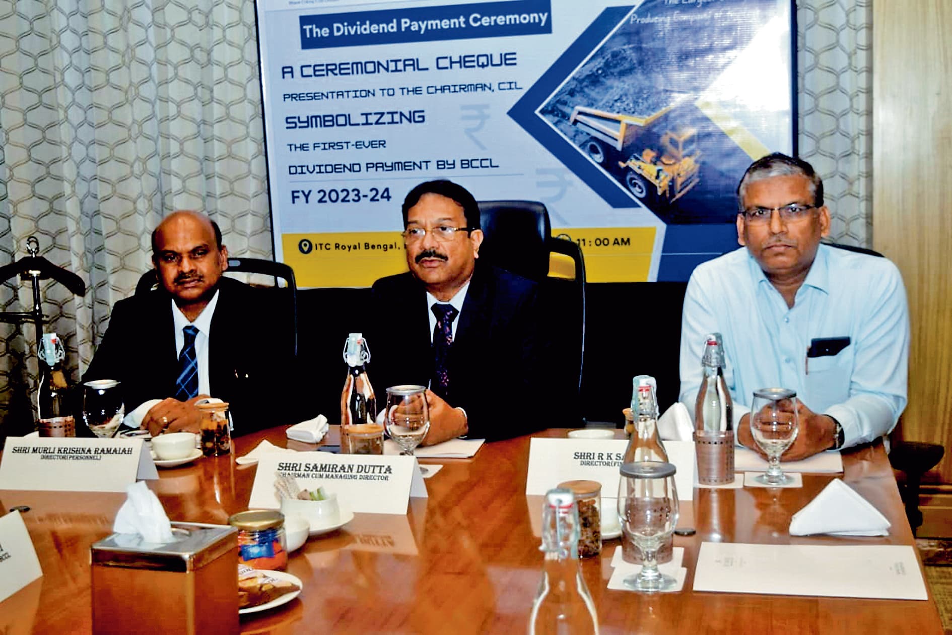 बीसीसीएल का वित्त वर्ष 2030 तक 40,000 करोड़ रेवेन्यू व 100 मिलियन टन उत्पादन का लक्ष्य : दत्ता