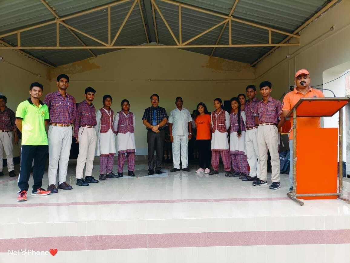 चितरा डीएवी की विजेता एथलेटिक्स टीम का किया गया भव्य स्वागत, खिलाड़ियों ने जीते 11 मेडल