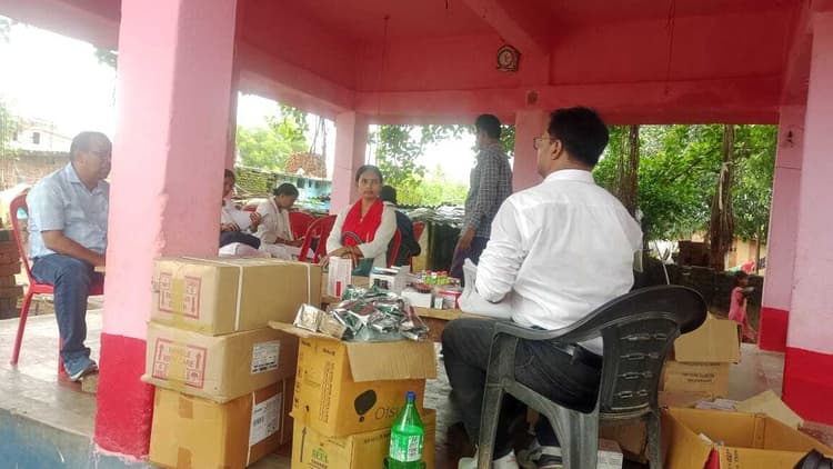 जीतझिंगोई में दूसरे दिन फिर मिले सात नये मरीज