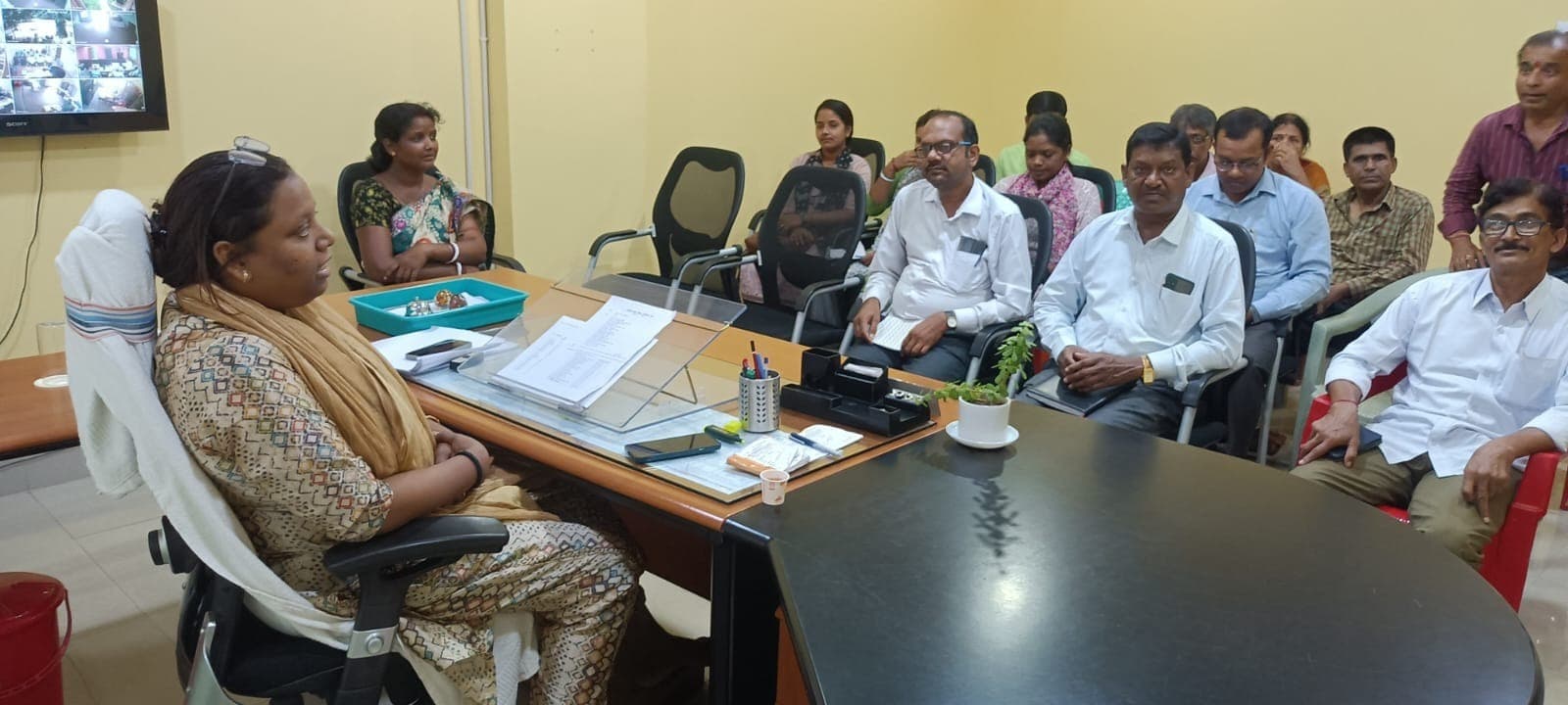 स्वतंत्रता दिवस समारोह की तैयारी को लेकर हुई बैठक