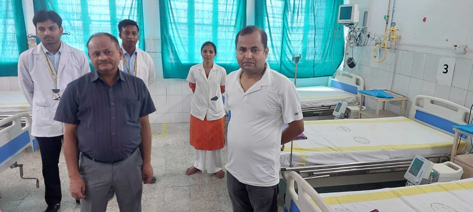 सदर अस्पताल में 10 बेड का डेडीकेटेड मच्छरदानी युक्त डेंगू वार्ड तैयार