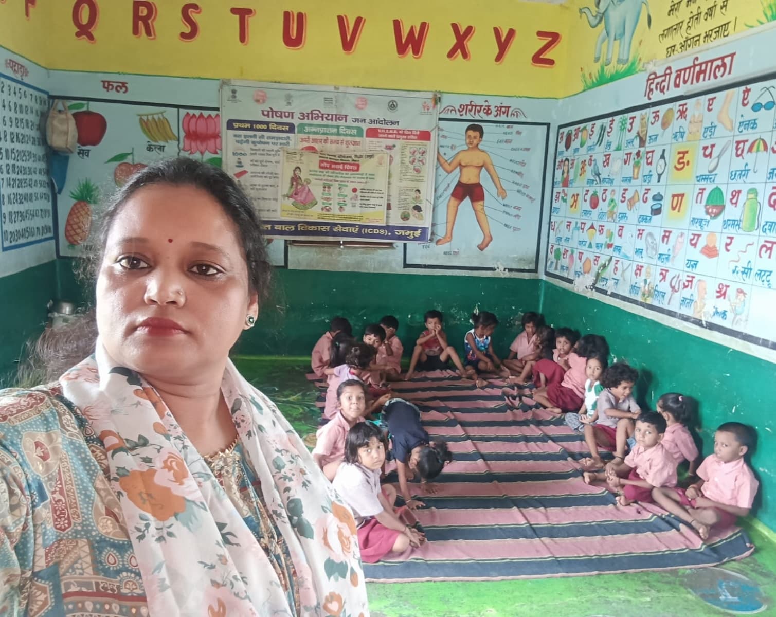 आंगनबाड़ी केंद्र पर बच्चों को स्वच्छ वातावरण उपलब्ध कराएं