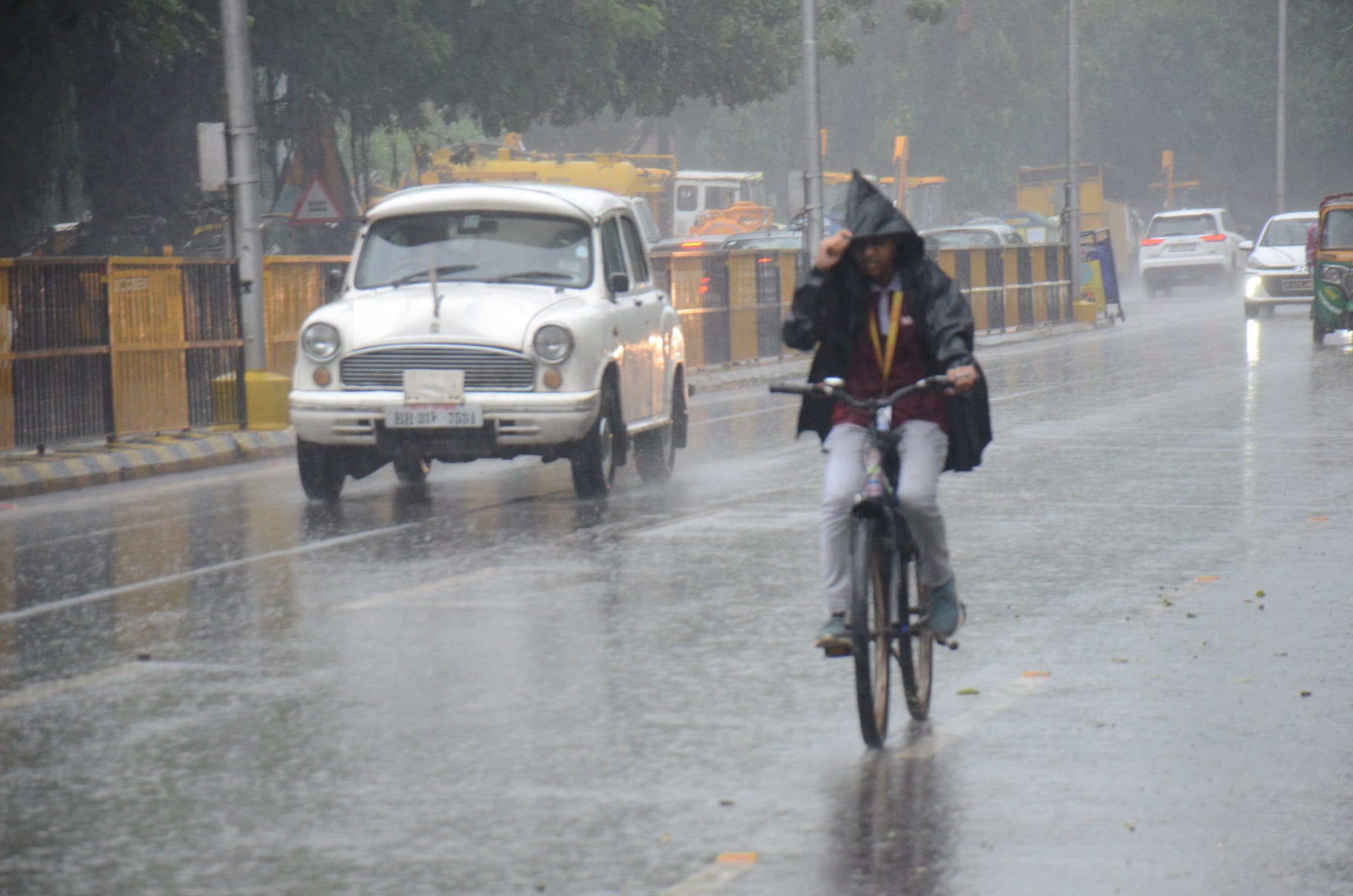 दानापुर में 72 एमएम तक हुई बारिश, शहर के और करीब आयी गंगा